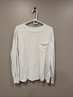 We The Free Long-Sleeve Pocket Tee - White
